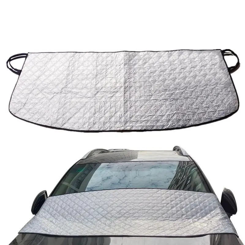 

Солнцезащитный козырек для лобового стекла автомобиля, складной козырек от солнца, устойчивый к ультрафиолетовому излучению, светоотражающий чехол для транспортных средств