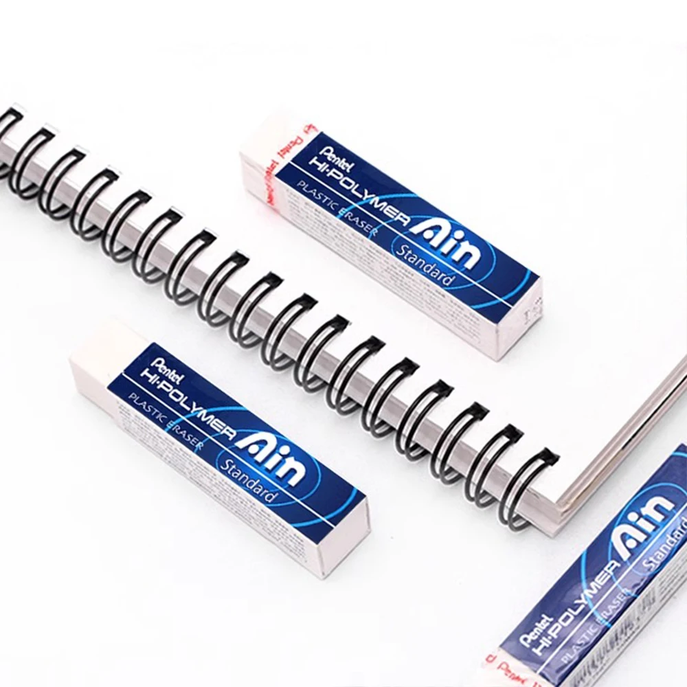 5pcs 일본 펜텔 지우개 ZETH07 직사각형 지우개 슈퍼 소프트 컬렉션 부스러기 깨끗한 드로잉 아트 문구 학교 용품
