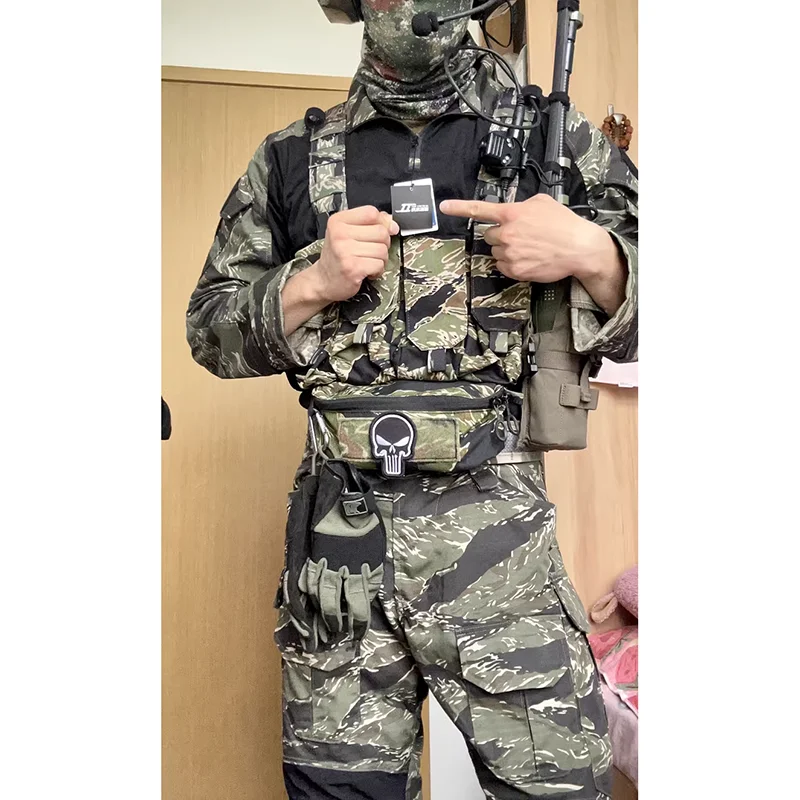 Hunting Training Clothing GEN3 T-shirt Pants Tactical Jungle Tabby Hiking Camping