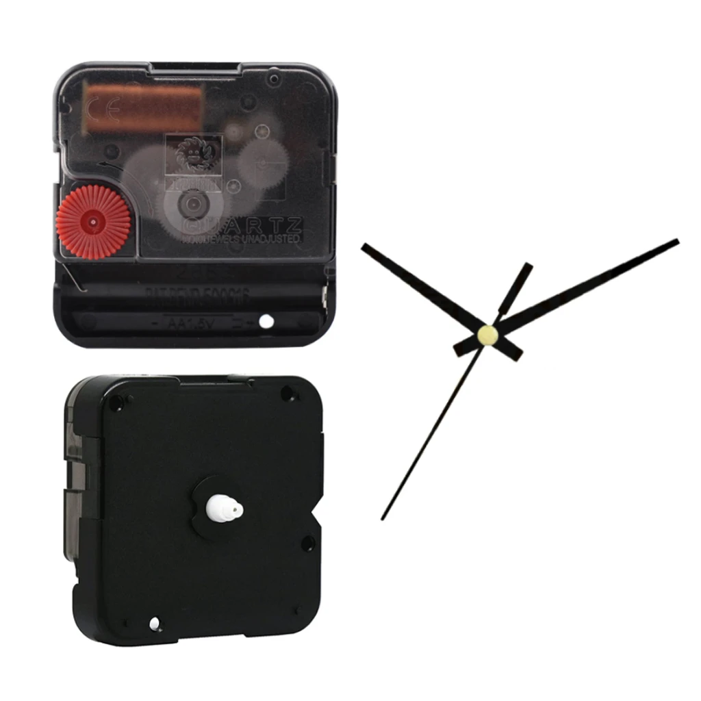 Snap in Type Silent Quartz Clock Movement Mechanism Battery Operated