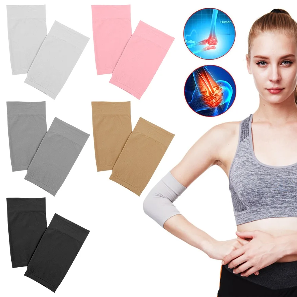 Elbow Pads Elbow Brace Elbow Strap New UV Protection Arm Bandage Masking Scar Cover Up Tattoo Elbow Pads Elastic Breathable Arm Support Outdoors/Sport