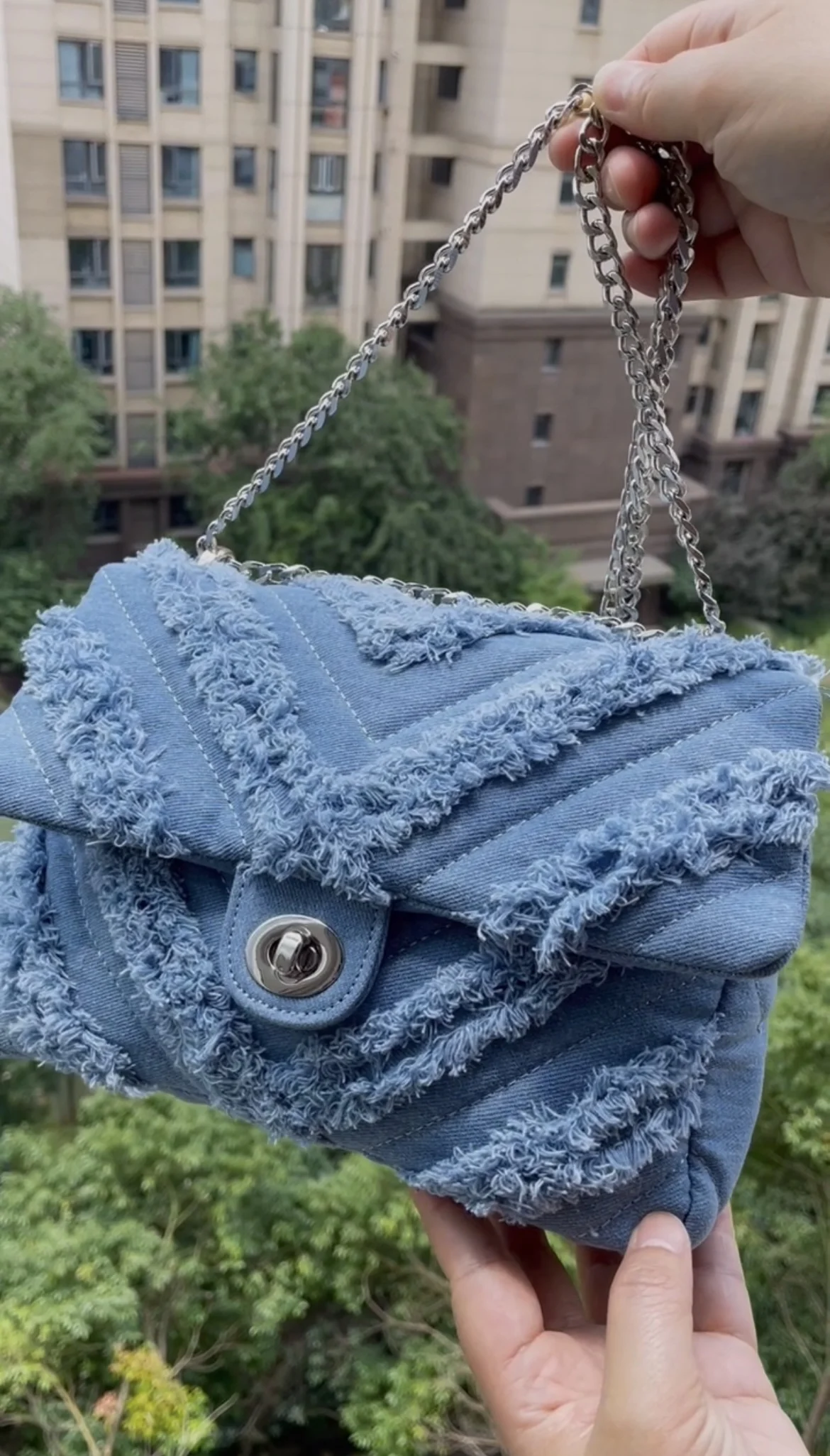 Fashion Summer Jeans Denim Bags Shoulder Crossbody Handbags Women Canvas Girl Handbag Casual Chain Designer Tote crossbody bags,canvas bag,women handbags