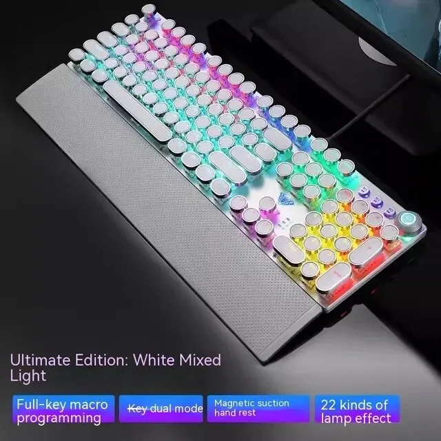 White Circular PK