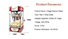Electric Popcorn Maker pipoqueira Fast Heating Popcorn Machine Palomitero Automatic Popcorn Maker With Non-Stick Pot 5