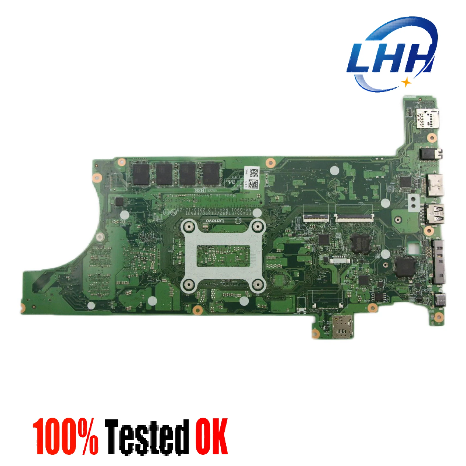 

NM-B901 Main Board for Lenovo Thinkpad P53s 20N6 20N7 Motherboard with CPU I7-8665U DIS P520 16GB RAM DDR4 100% Fully Tested