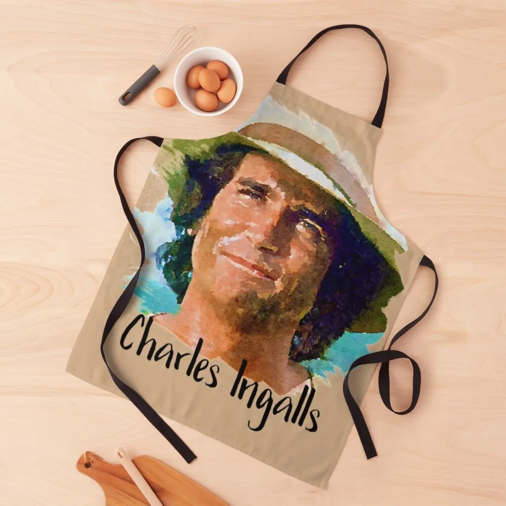 Charles Ingls Little House On The Prairie Grembiule Ristorante Costume Coreano Cameriere Grembiule