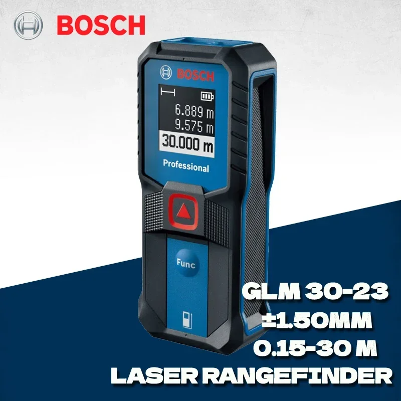 BOSCH GLM 30-23 Laser Range Finder Double Button High Precision Lightweight Modern Screen Measurement Laser Measure RangeFinders