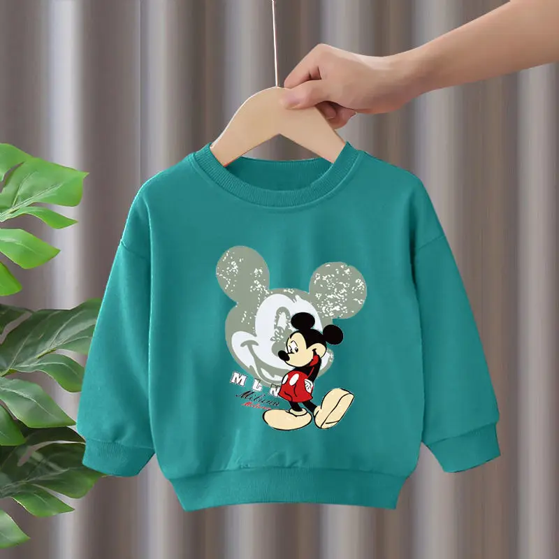 

Boys and Girls Long Sleeve Shirt Fashion Cartoon Fall Clothes Tops Outfits for Boys Clothes Girls Pullover