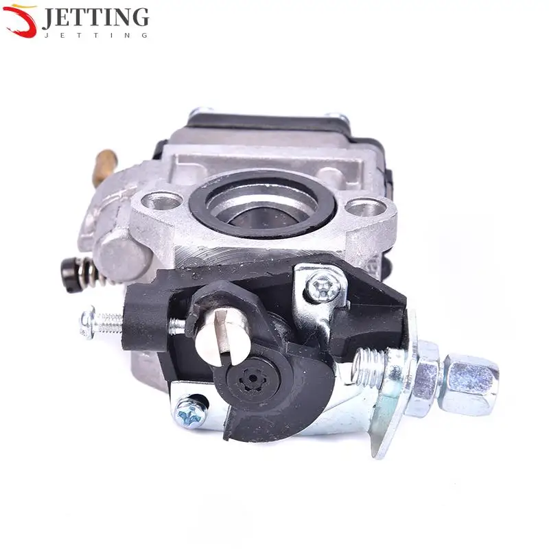 Carburetor Kit 15mm Brushcutter 43cc 49cc 52cc Strimmer Cutter Chainsaw 2-Stroke Scooter Mini Pocket Chopper Bike