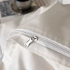 Luxury 1000TC Egyptian Cotton Solid Color Hotel Style Embroidery Bedding Set Duvet cover Set Flat/Fitted Bed Sheet Pillowcases 6