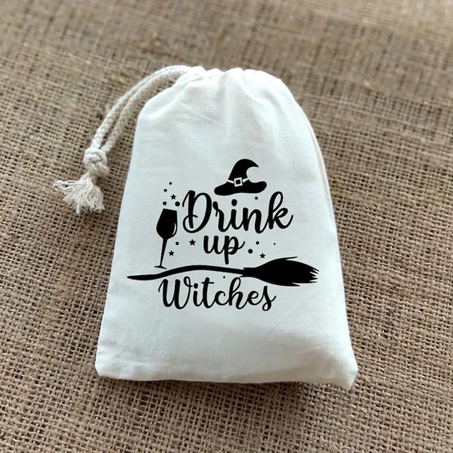 Drink Up Witches Halloween Party Favor Bags 4