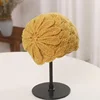 Autumn and Winter Hats, Fashion Korean  Style Rabbit Hair Wool Hats, Middle-aged Mothers, Plush and Thickened Ear Protection 5