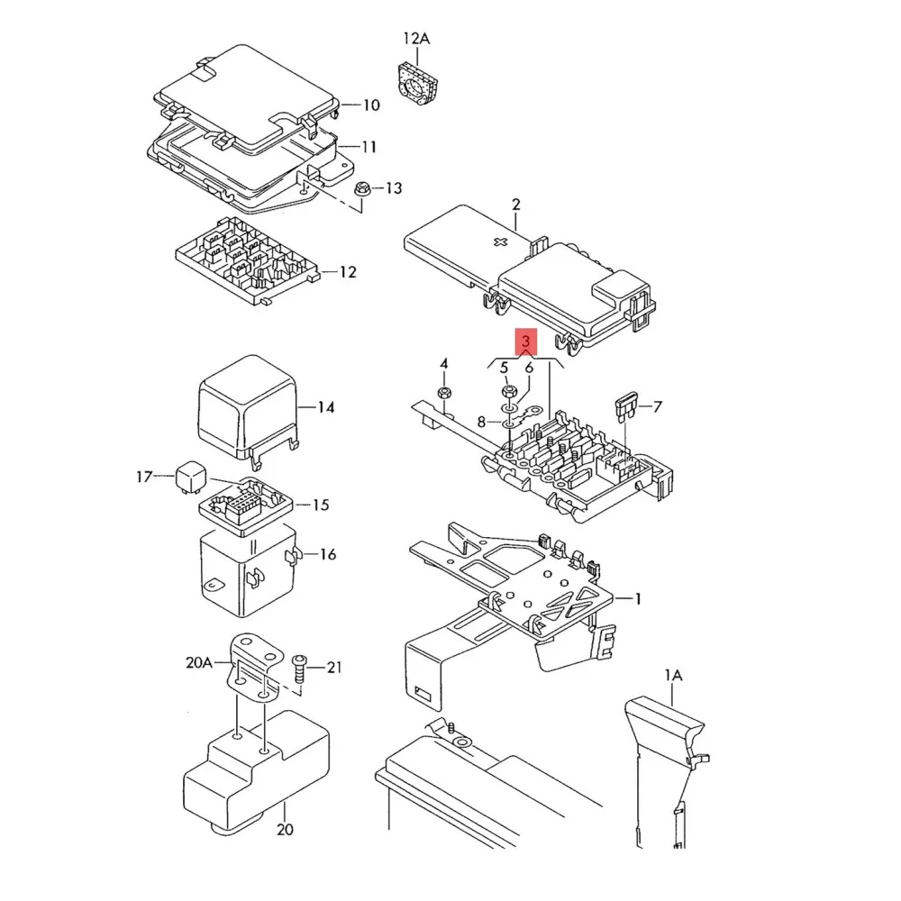 Vw Golf Mk5 Fuse Box Diagram