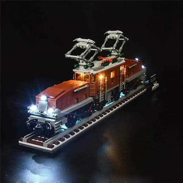 USB LED Light kit for LEGO Crocodile Locomotive Train Building