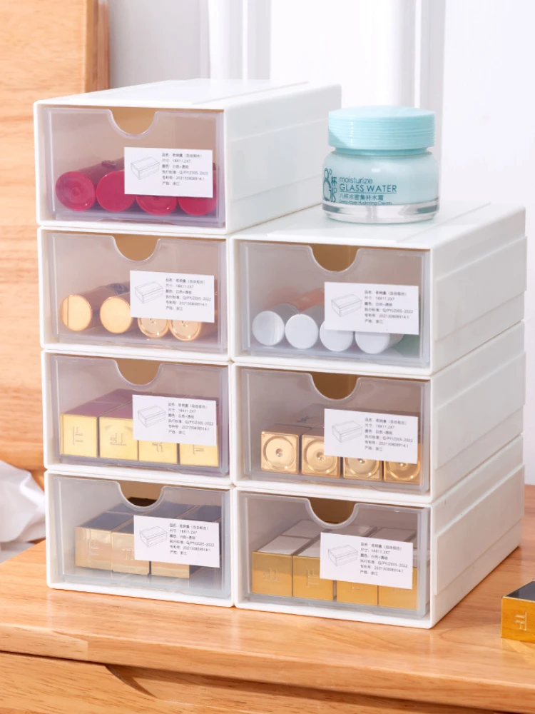 Storage Durable Plastic Mini Desktop Drawer Sundries Case Small Objects  Organization And Storage Bins Shelves Cabinet