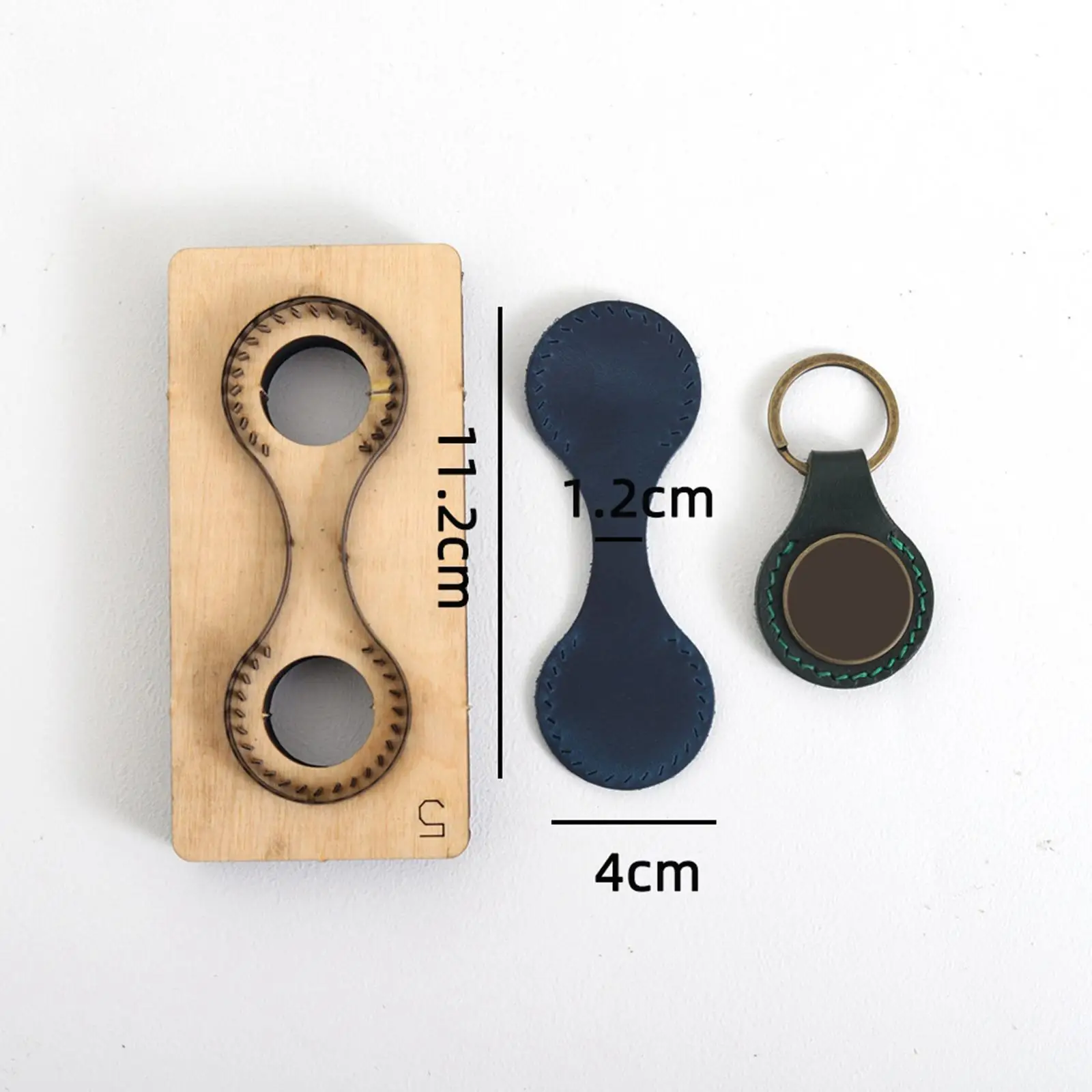 Metal Cutting Dies for Key Chain 1 Piece DIY Tool Set
