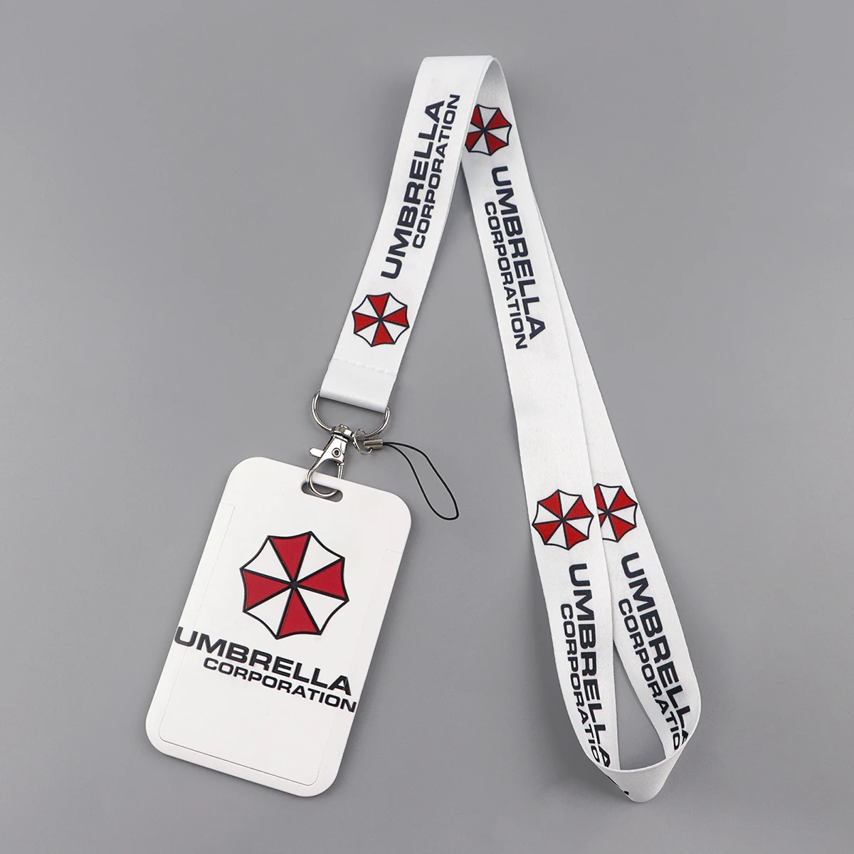 Movie Umbrella Credential Holder Key Chain Neck Lanyard Passport Card Anime Credit Card Holder Straps Accessories Gifts key chains