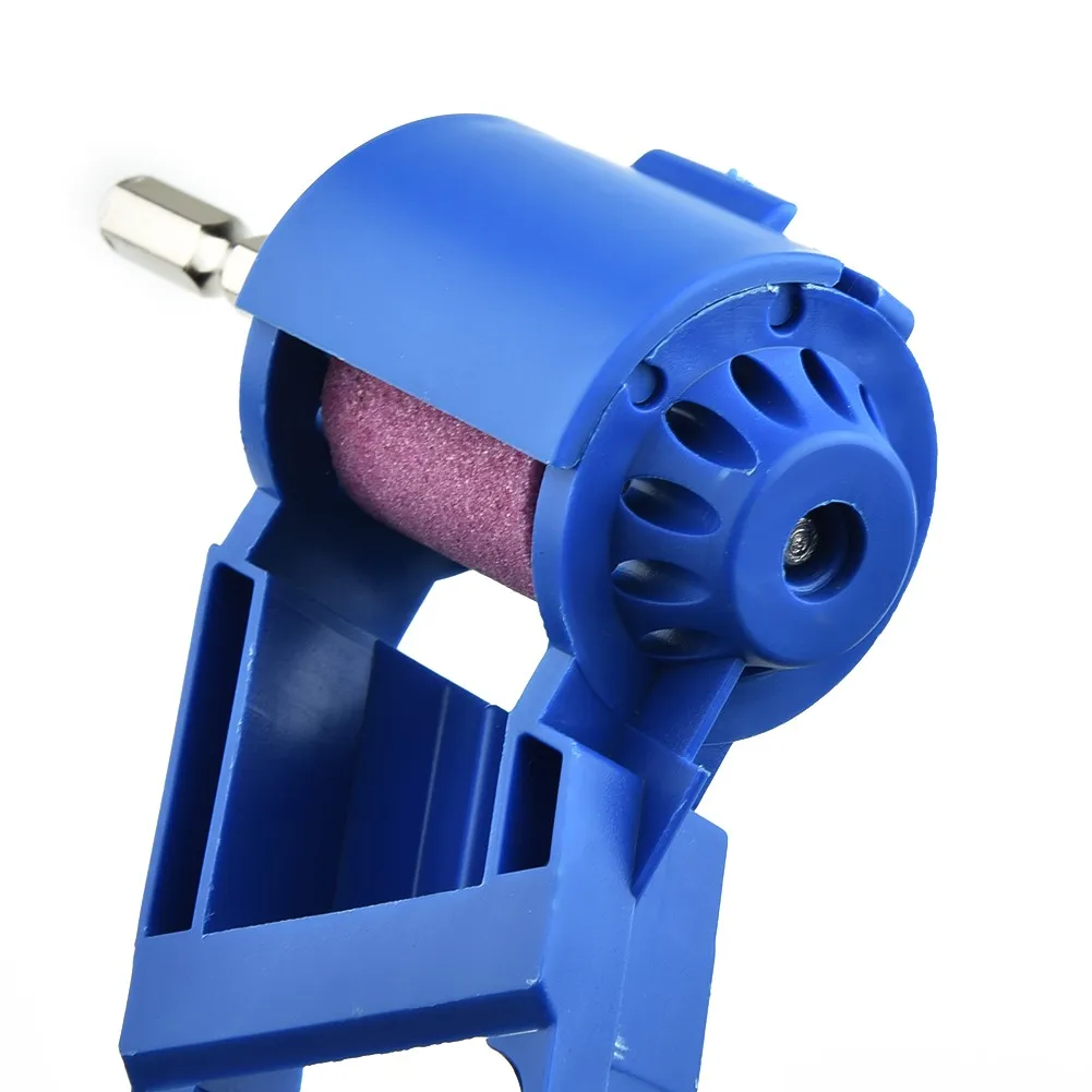 

Portable Drill Bit Sharpener Sharpening Tool Corundum Resisting Grinding Wheel Drill Sharpener Millstone Accessories Wrench New