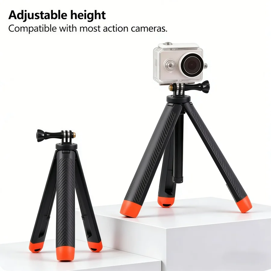 인스타360 X5/X4/X3/Ace/Ace Pro/Pro2/고프로/Dji 액션 5 4용 플로팅 핸드 그립 셀카봉 삼각대 방수 확장형 모노포드
