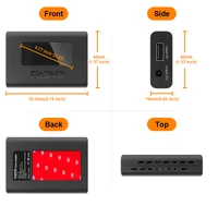 FitDVR Dash Cam Adapter (12-Pin) for Toyota and Lexus, LED Display, USB Power Source Cable, Car Camera Accessories, D3-010 - Image 4