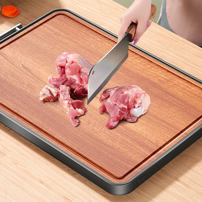 Cutting Board Stainless Steel Chopping Blocks Kitchen tools Vegetable Fruit  Meat Metal Chopping Board table Cutting protection