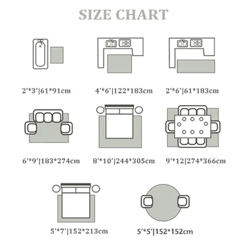 Orhopui Area Rug,Washable Rug Low-Pile Machine Washable Vintage Rugs for Living Room,for Bedroom Kitchen Laundry Home Office, 6