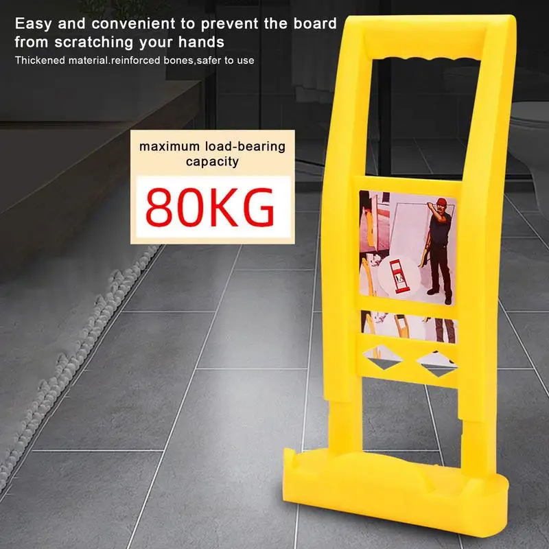 Drywall lifter labor-saving sheetrock lifter carrier tool strong load bearing panel lift and carry mover labor-saving transport