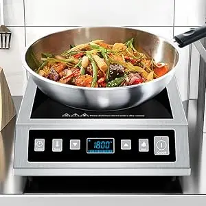Description Picture 3 of itemInduction Cooktop Commercial, Professional Portable Induction Burner, 1800W Countertop Stove Burner with ETL-Certified Induction