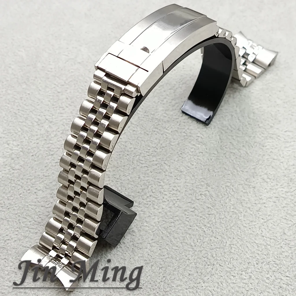 Premium Men's Watch Case with Sapphire Glass and Strap Parts, 36mm/40mm S Crown