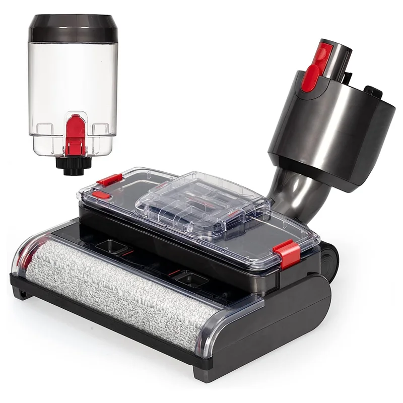 Electric Wet Dry Mopping for V15 V8 V7 V10 V11 Vacuum Cleaner, Automatic Cleaning Roller Brush for Hard Floor