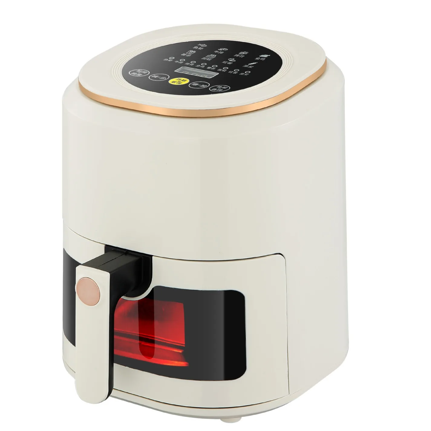 7L air electric fryer 110V-220V computer intelligent perspective non-stick coated air fryer 6