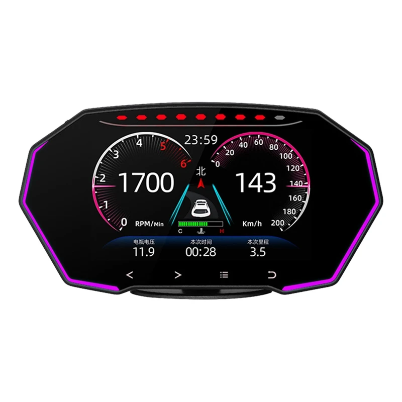 

F11 Heads Up Display Gps Obd Hud Digital Speedometer Car Display Car Spare Parts