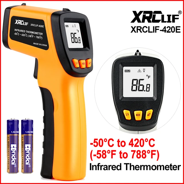 Manufacturer Price Surface Temperature Reading Forehead Thermometer Gun  Made in China