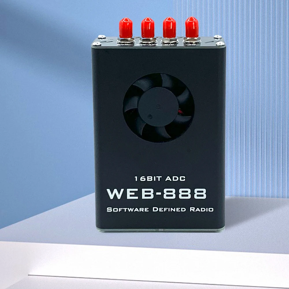 웹-888 16비트 ADC 웹 소프트웨어 정의 라디오 GPS 모듈 10kHz60MHz HF VHF SDR 라디오 수신기 SDR 수신기 햄용 라디오