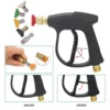 Pressure Washer Water Gun for Car Cleaning Hose Connector For Karcher Nilfisk Parkside Bocsh Quick connector nozzles 4