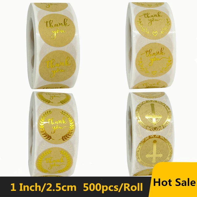 Metal Sticker and Gold Foil Labels for Sale 