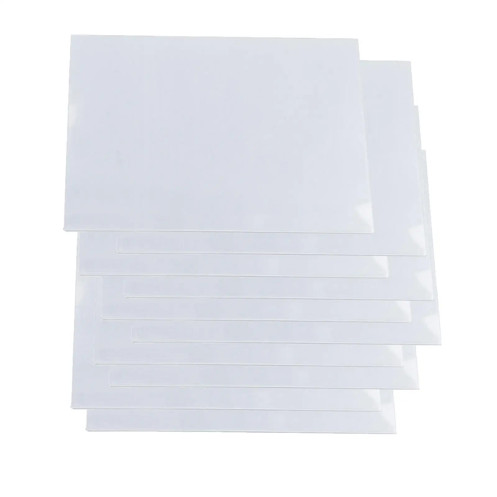 Heat Shrink Papers 10x Blank Heat Shrink Papers Sheets 6Inchx8inch Handmade Supplies for Keychain Crafts Ornaments Making