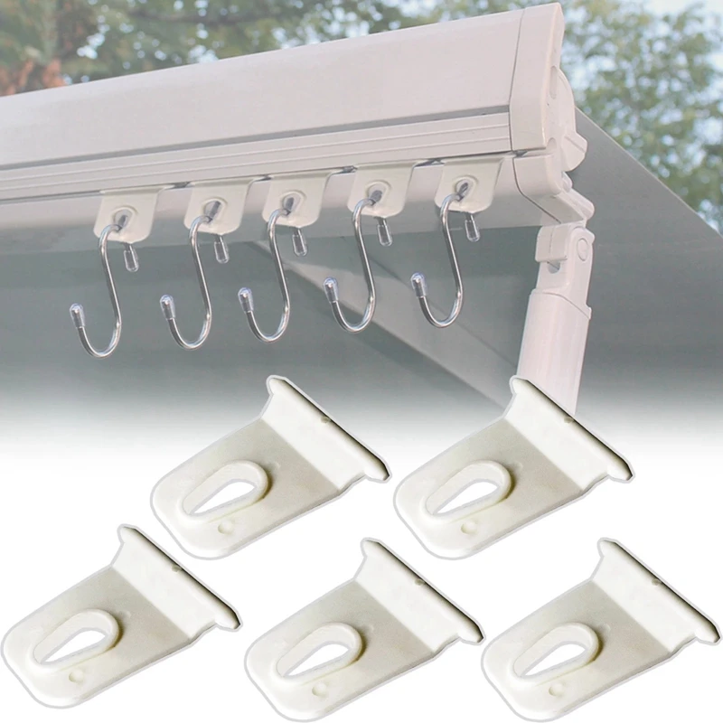 5X Universal RV Awning Hook Hanging Clothes Party Light Holder for