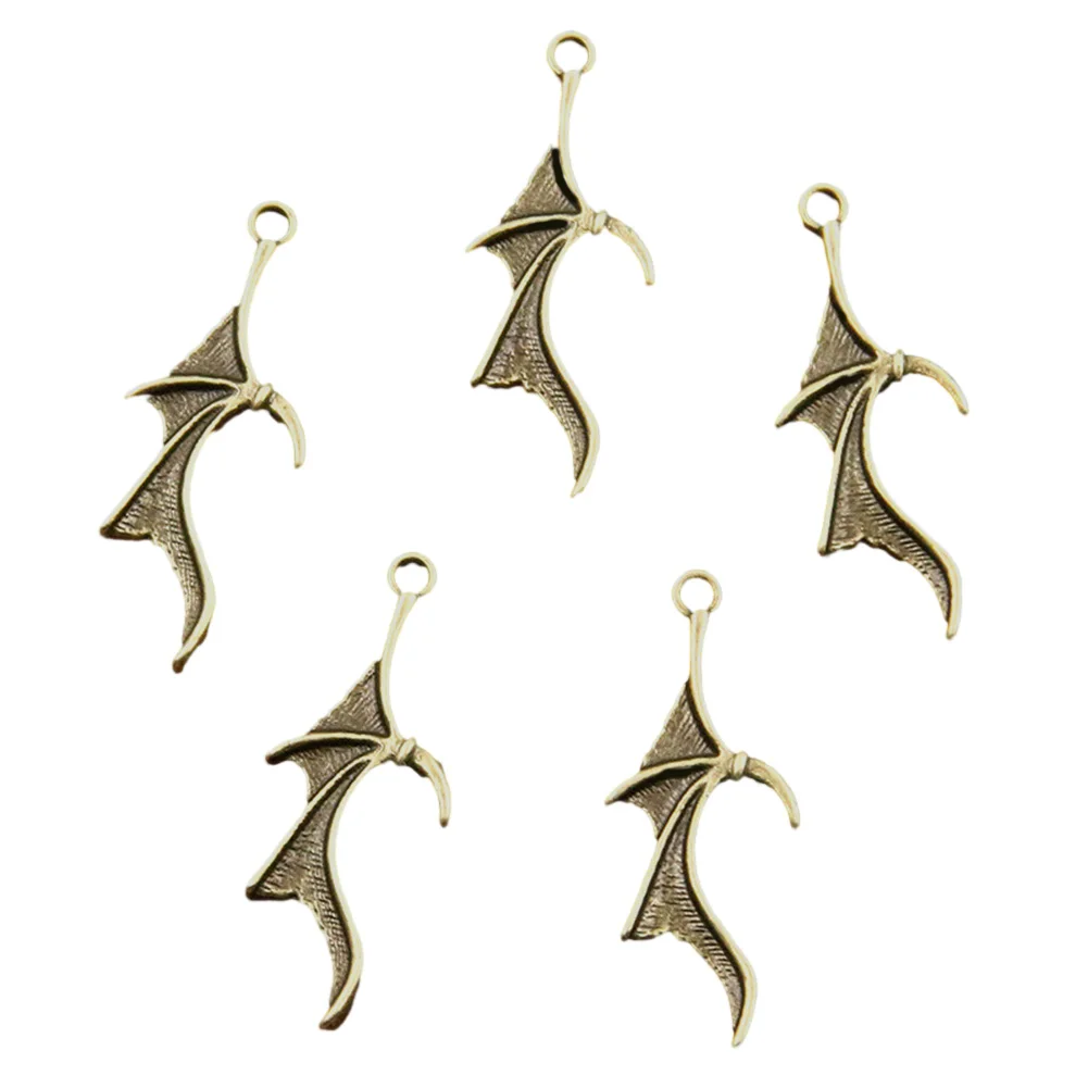 20 Pz 2 Colori Ali Di Demone Ali Di Drago Ali Di Pipistrello Charms Per Gioielli Fai Da Te Che Fanno Accessori Decorativi Donna Uomo