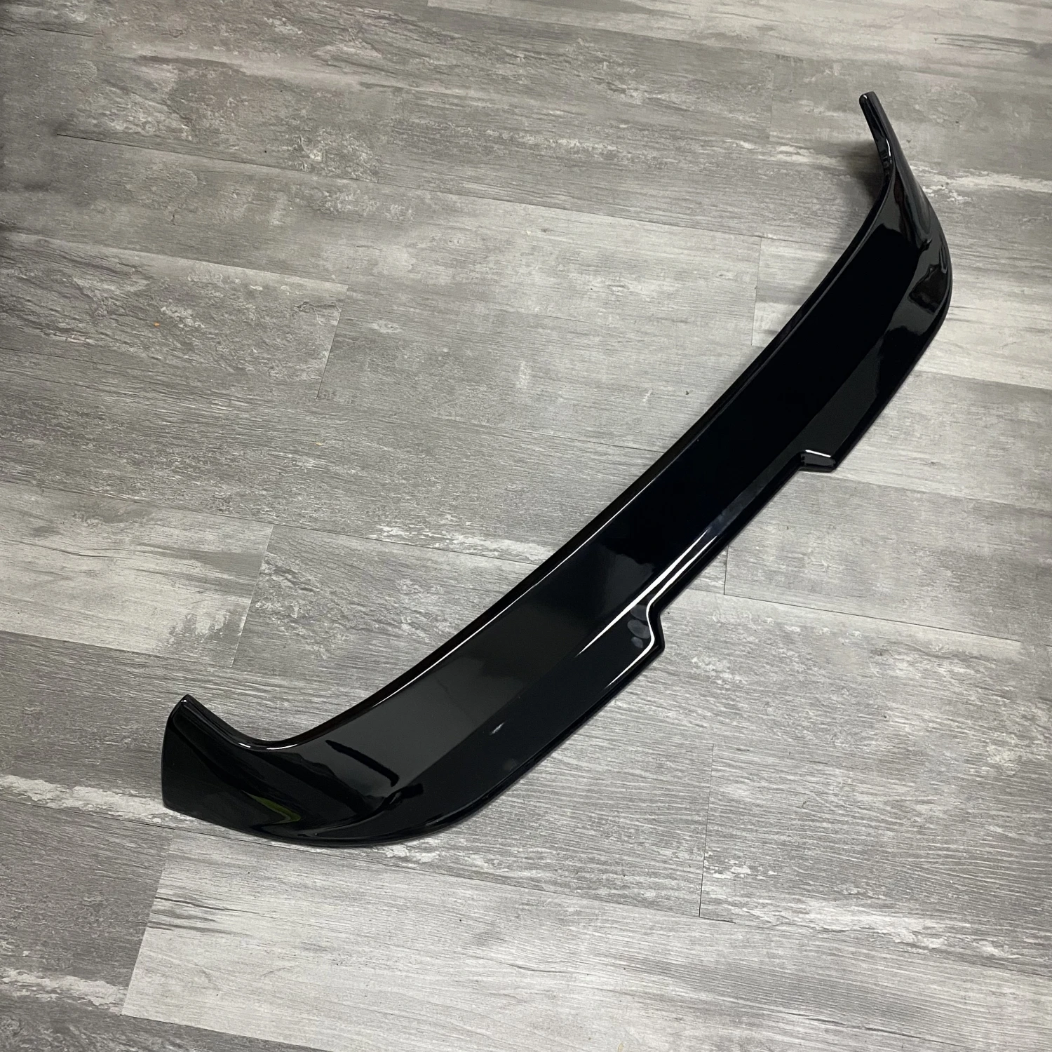 Gloss Black Oettinger Style Rear Roof Spoiler Wings View 5