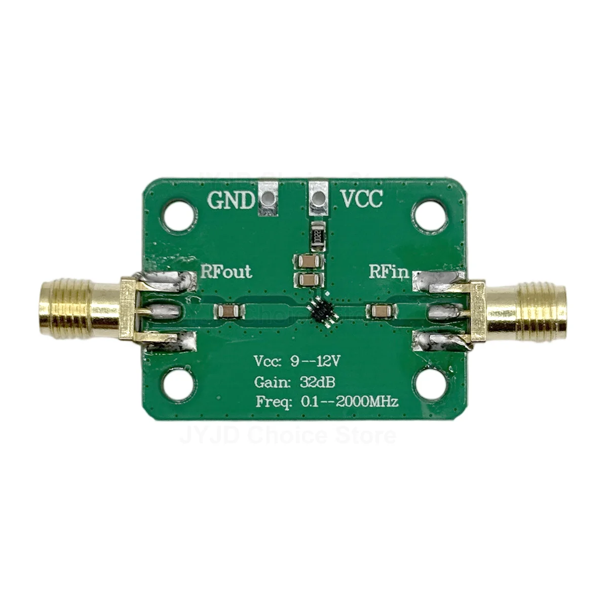 0.1-2000MHz RF Wideband Amplifier High Gain 30dB Low-noise Amplifier LNA Development Board rf amplifier