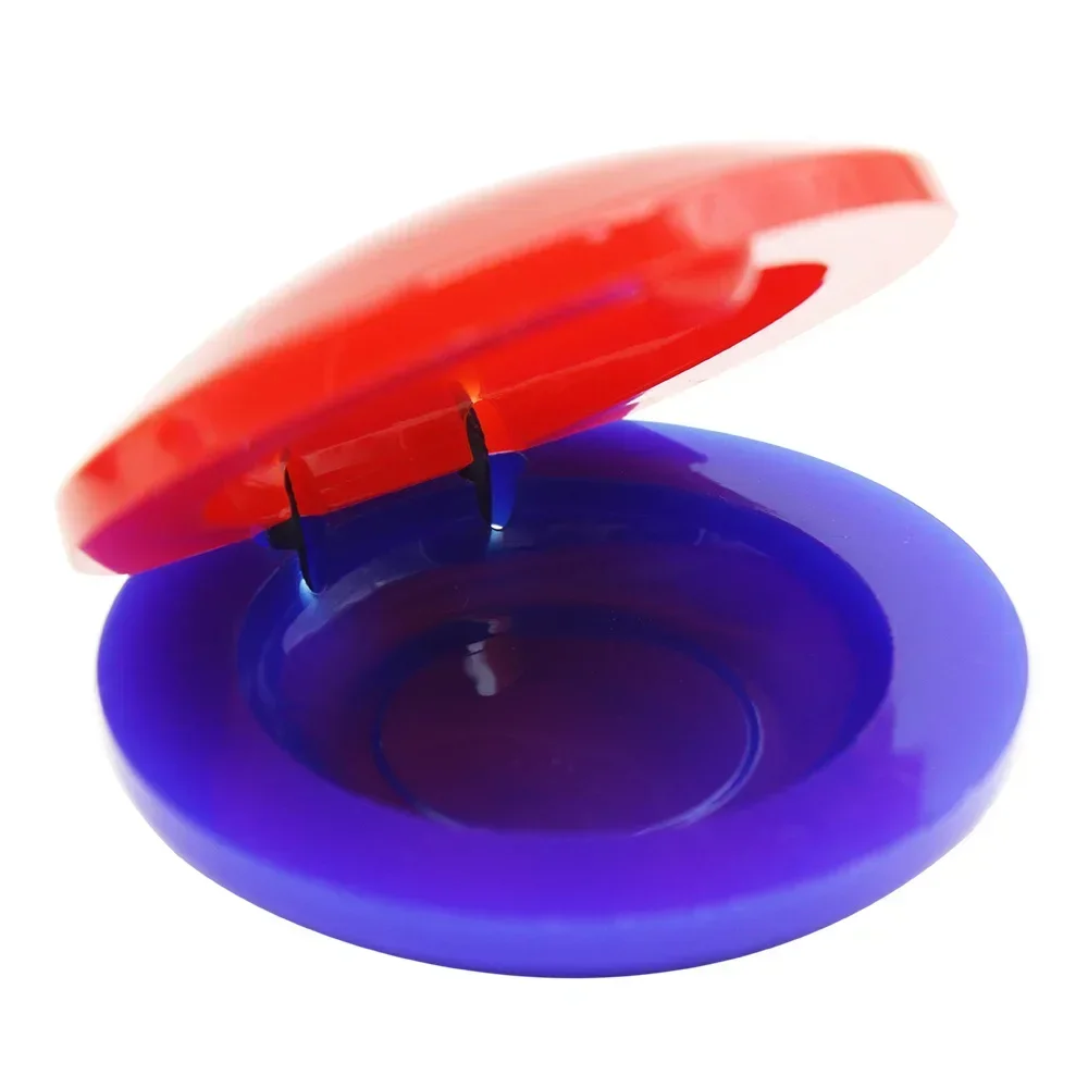 2 Pcs Plastic Finger Castanets for Toddler Children Early Musical Education Percussion Instrument Musical Toys