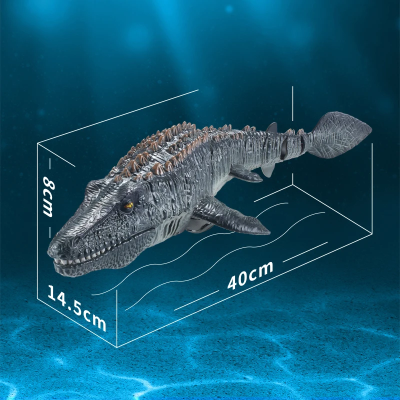 Remote Control Boat 2.4GHz RC Hippo Toy with Waterproof Spray for Kids Boys Gift Outdoor Water Game remote control boat