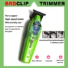 Professional Electric Hair Clipper Trimmer Shaver BRDCLIP X Series Set Gradient Salon Hair Styling Tool DLC Coated Fade Blade 3
