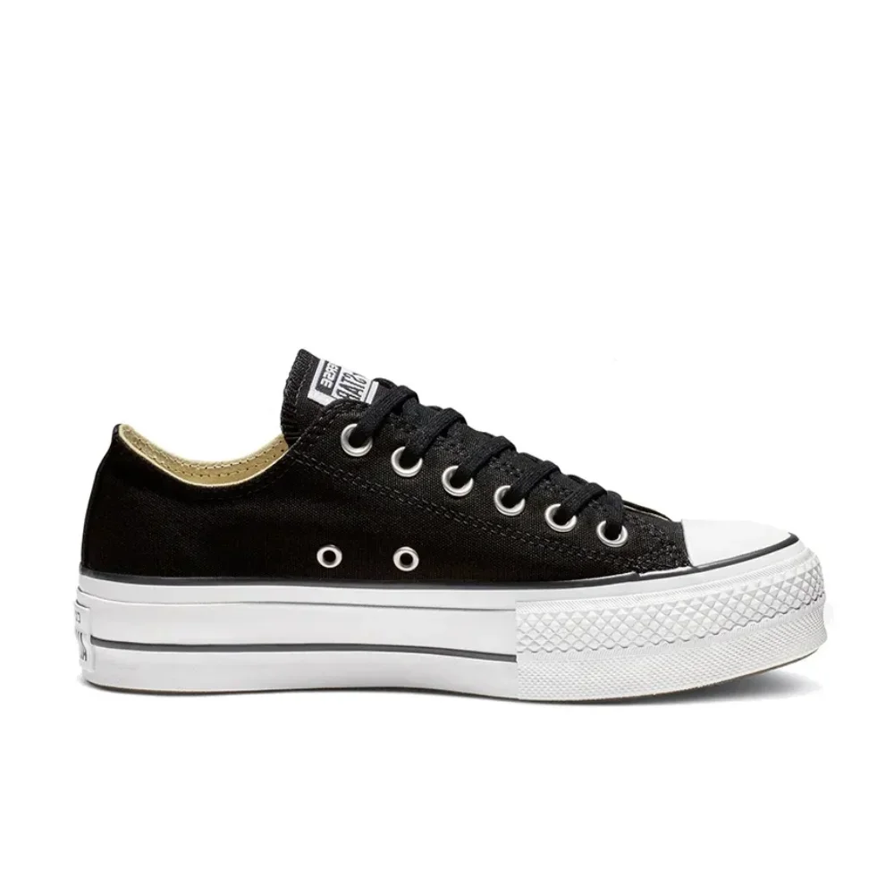 Description Picture 5 of itemConverse White All Star Lift Women's Low Top Canvas Shoes Lightweight Height Increasing Wearable Casual Shoes