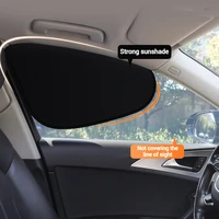4-Layer Sun Shade Cover Electrostatic Curtains for Car Side Sun Protection Cover Foldable Car Window Shield Private Anti Sun UV 1