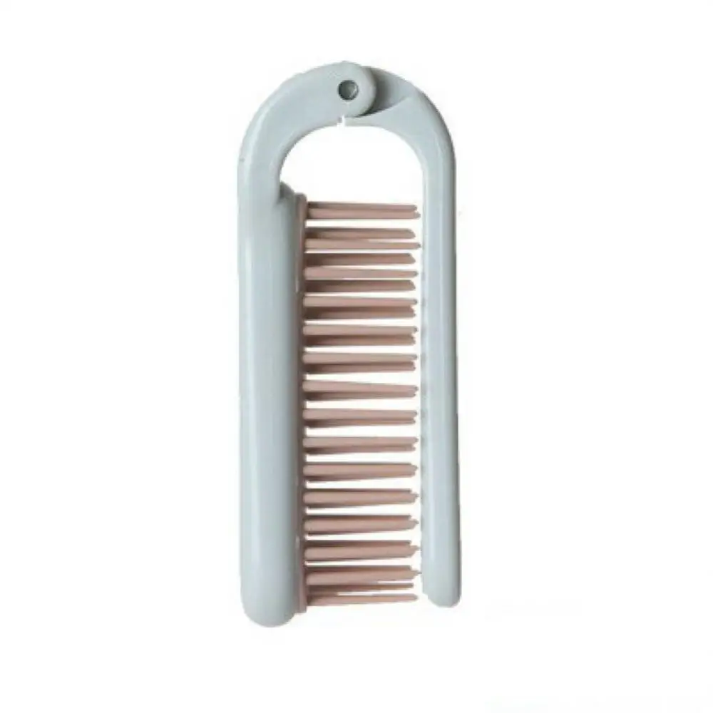 Foldable Hair Comb Portable Detangling Hair Brush Hair Brush Anti Static Head Massager Travel Combs Hair Styling Accessories 5