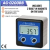 Digital 360° (±180°) Bevel Box / Inclinometer with Magnets Protractor Angle Finder 0.1° Accuracy IP54 Rate 1
