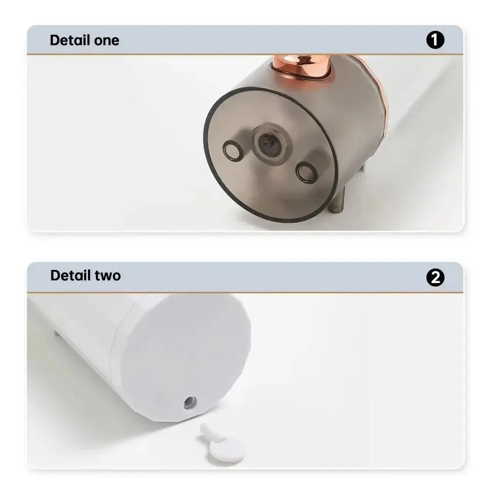 Soap dispenser non-perforating hand sanitizer wall hanger press dispenser for home hotel shower gel shampoo box wall mount