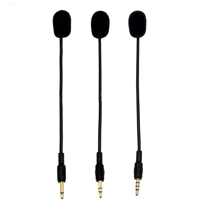 경량 게임 마이크 게이밍 헤드셋, 3.5mm 플러그, 500uA 전류 소비 오디오 마이크, 쉬운 설치